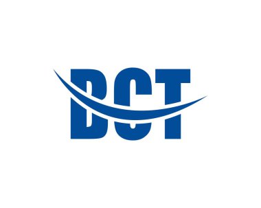 BCT logo tasarım vektör şablonu. BCT