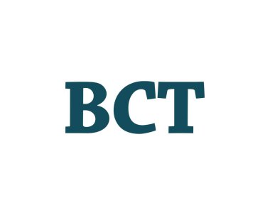 BCT logo tasarım vektör şablonu. BCT