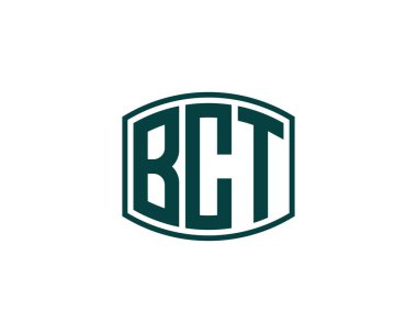 BCT logo tasarım vektör şablonu. BCT
