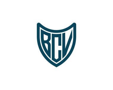 BCV logo tasarım vektör şablonu. BCV