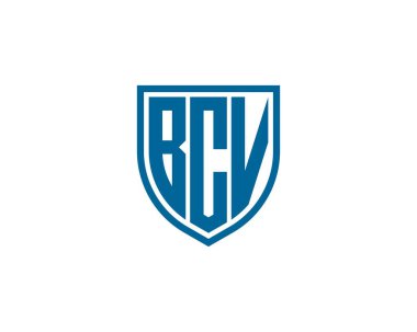 BCV logo tasarım vektör şablonu. BCV