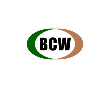 BCW logo tasarım vektör şablonu. BCW