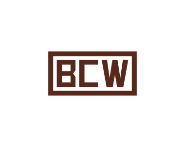 BCW logo tasarım vektör şablonu. BCW