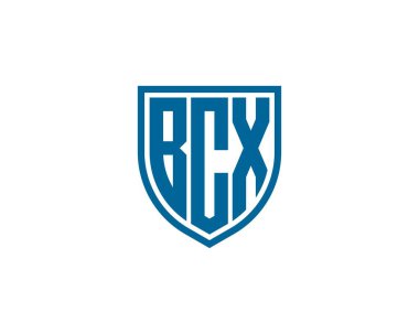 BCX logo tasarım vektör şablonu. BCX