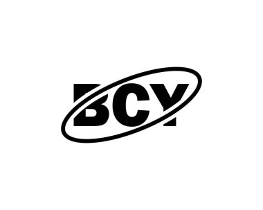 BCY logo tasarım vektör şablonu. BCY