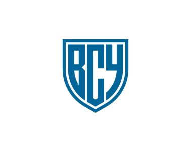 BCY logo tasarım vektör şablonu. BCY