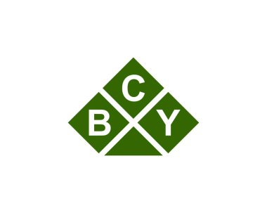 BCY logo tasarım vektör şablonu. BCY