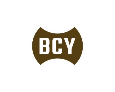 BCY logo tasarım vektör şablonu. BCY