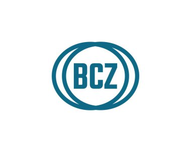 BCZ logo tasarım vektör şablonu. BCZ
