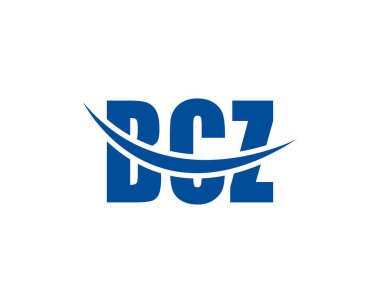 BCZ logo tasarım vektör şablonu. BCZ