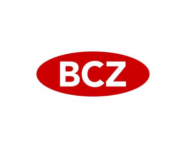 BCZ logo tasarım vektör şablonu. BCZ