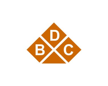 BDC logo tasarım vektör şablonu. BDC