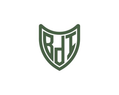 BDI logo tasarım vektör şablonu. BDI