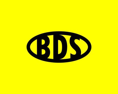 BDS logo tasarım vektör şablonu. BDS