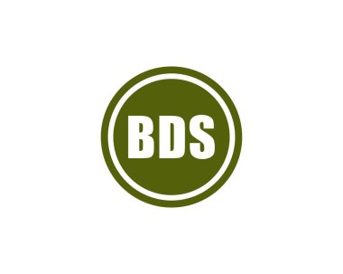 BDS logo tasarım vektör şablonu. BDS