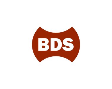 BDS logo tasarım vektör şablonu. BDS