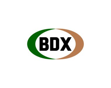 BDX logo tasarım vektör şablonu. BDX