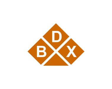 BDX logo tasarım vektör şablonu. BDX