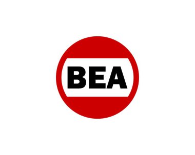 BEA logo tasarım vektör şablonu. BEA