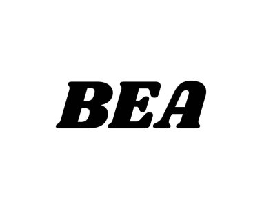 BEA logo tasarım vektör şablonu. BEA