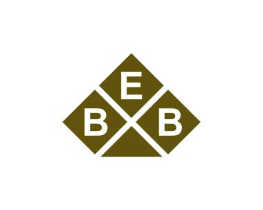 BEB logo tasarım vektör şablonu. BEB