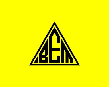 BEM logo tasarım vektör şablonu. BEM