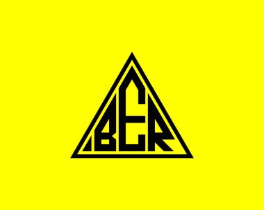 BER logo tasarım vektör şablonu. BİR