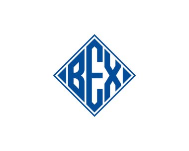 BEX logo tasarım vektör şablonu. BEX