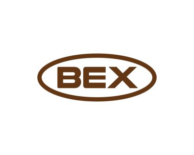 BEX logo tasarım vektör şablonu. BEX