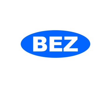 BEZ logo tasarım vektör şablonu. BEZ