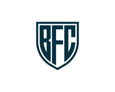 BFC Logo tasarım vektör şablonu. BFC
