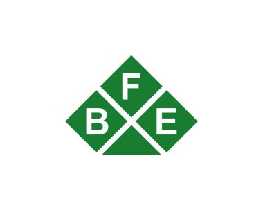 BFE logo tasarım vektör şablonu. BFE