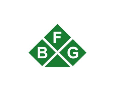 BFG Logo tasarım vektör şablonu. BFG