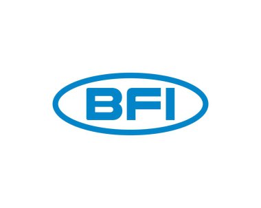 BFI logo dsign vektör şablonu. BFI