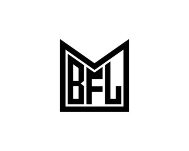 BFL logo tasarım vektör şablonu. BFL
