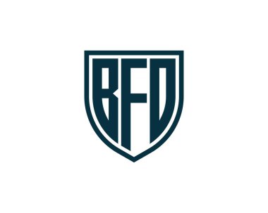 BFO Logo tasarım vektör şablonu. BFO