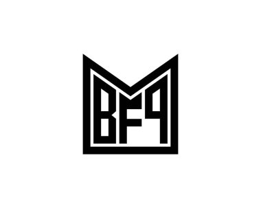 BFQ logo tasarım vektör şablonu. BFQ