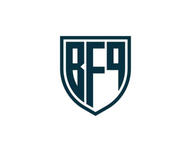BFQ logo tasarım vektör şablonu. BFQ