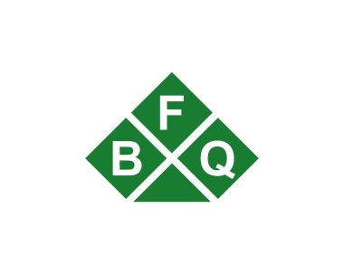 BFQ logo tasarım vektör şablonu. BFQ