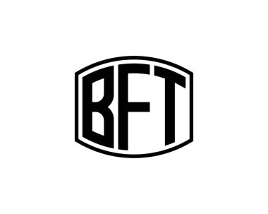 BFT logo tasarım vektör şablonu. BFT