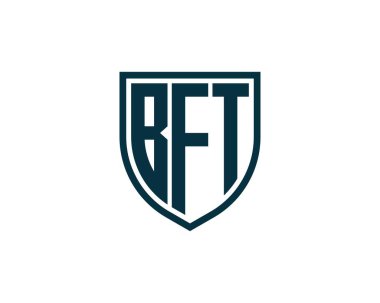 BFT logo tasarım vektör şablonu. BFT