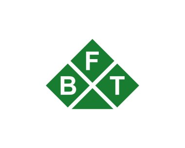 BFT logo tasarım vektör şablonu. BFT