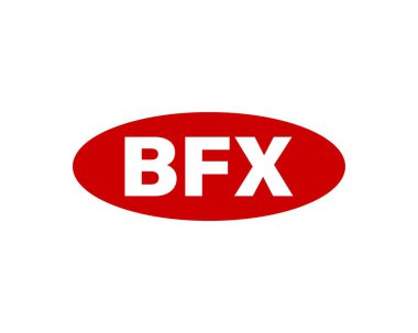 BFX logo tasarım vektör şablonu. BFX