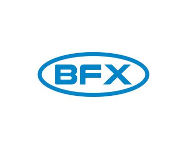 BFX logo tasarım vektör şablonu. BFX