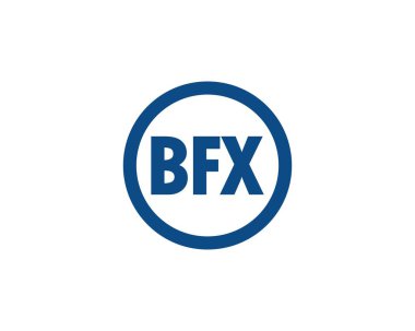 BFX logo tasarım vektör şablonu. BFX