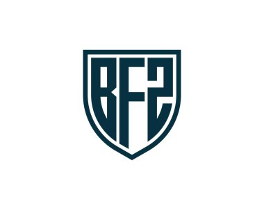BFZ logo tasarım vektör şablonu. BFZ