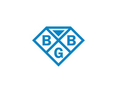 BGB Logo tasarım vektör şablonu. BGB