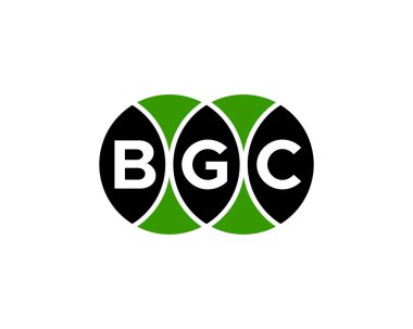 BGC logo tasarım vektör şablonu. BGC