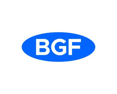 BGF logo tasarım vektör şablonu. BGF