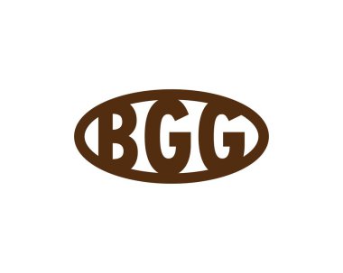 BGG logo tasarım vektör şablonu. BGG